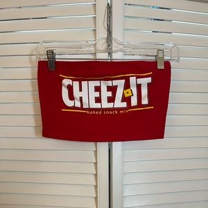 Forever 21 Cheez-It Tube Top